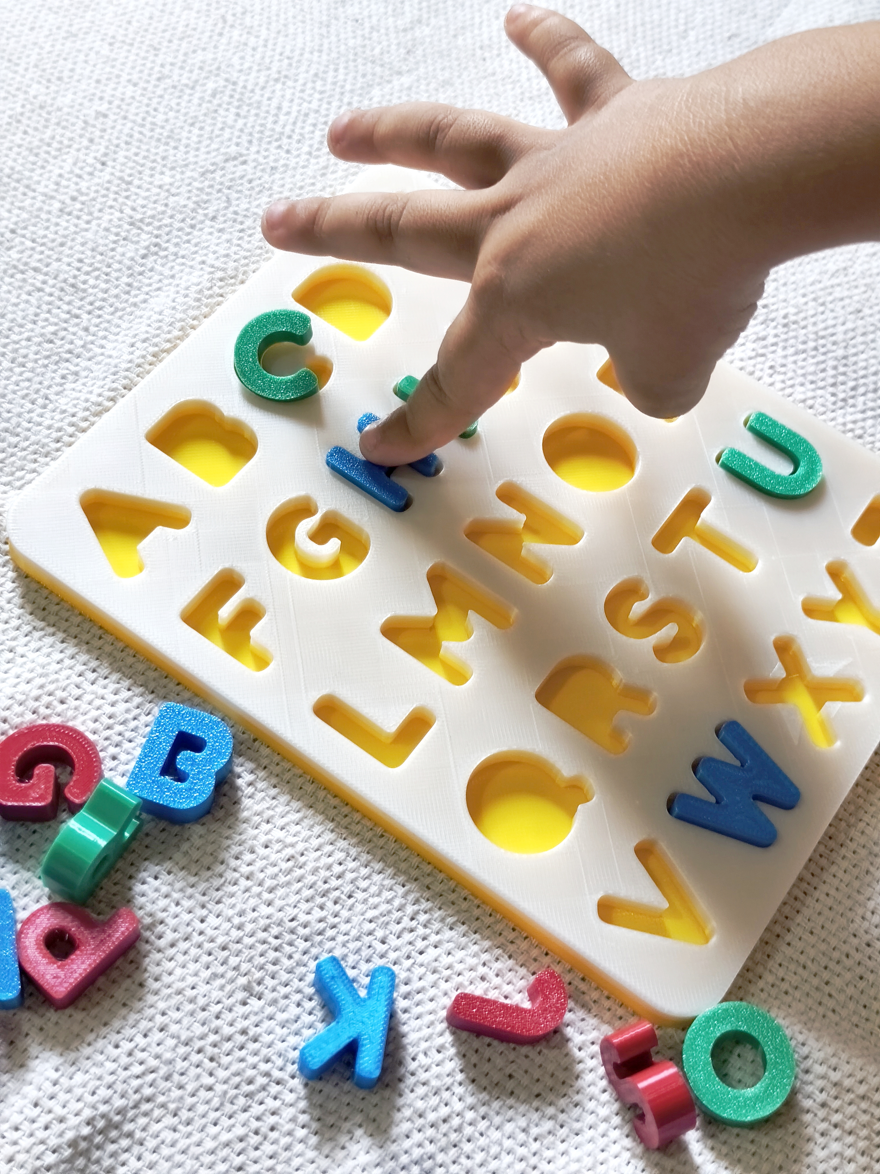 Quebra cabeça alfabeto infantil